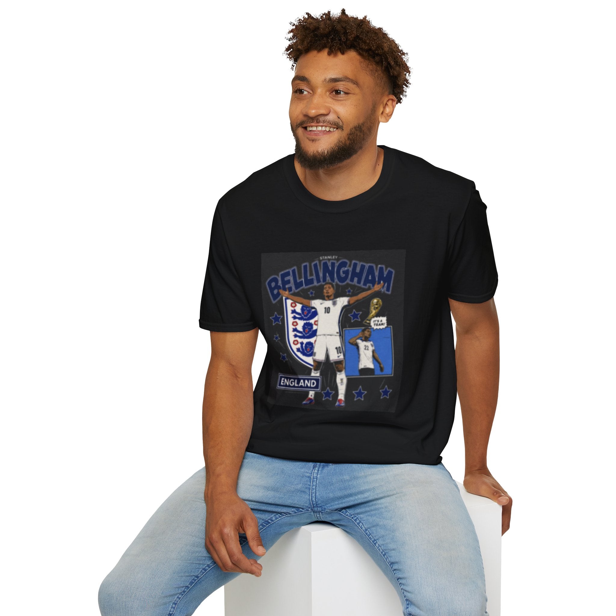 Jude Bellingham England Football Graphic T‑Shirt