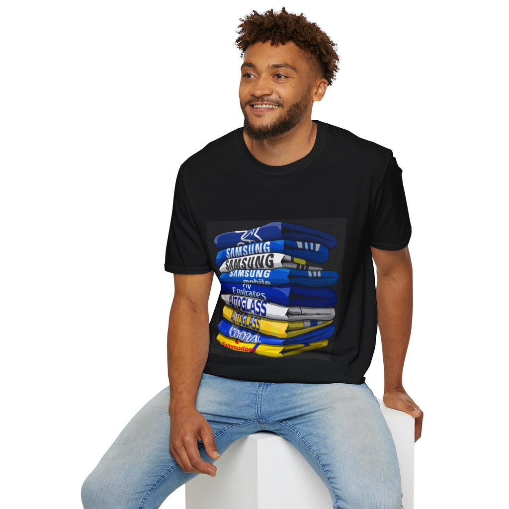 Chelsea Football Club Vintage Football Shirts Graphic Print Tee