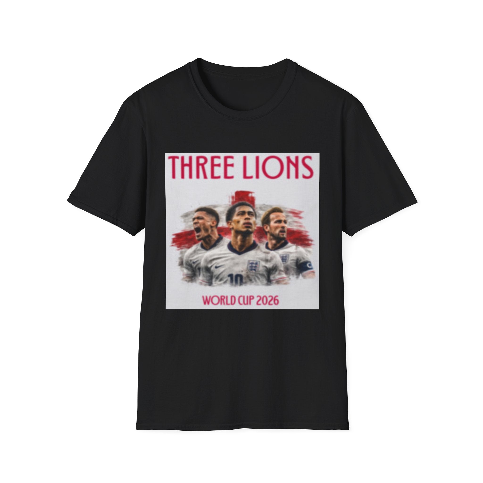 England Football Three Lions Graphic Tshirt