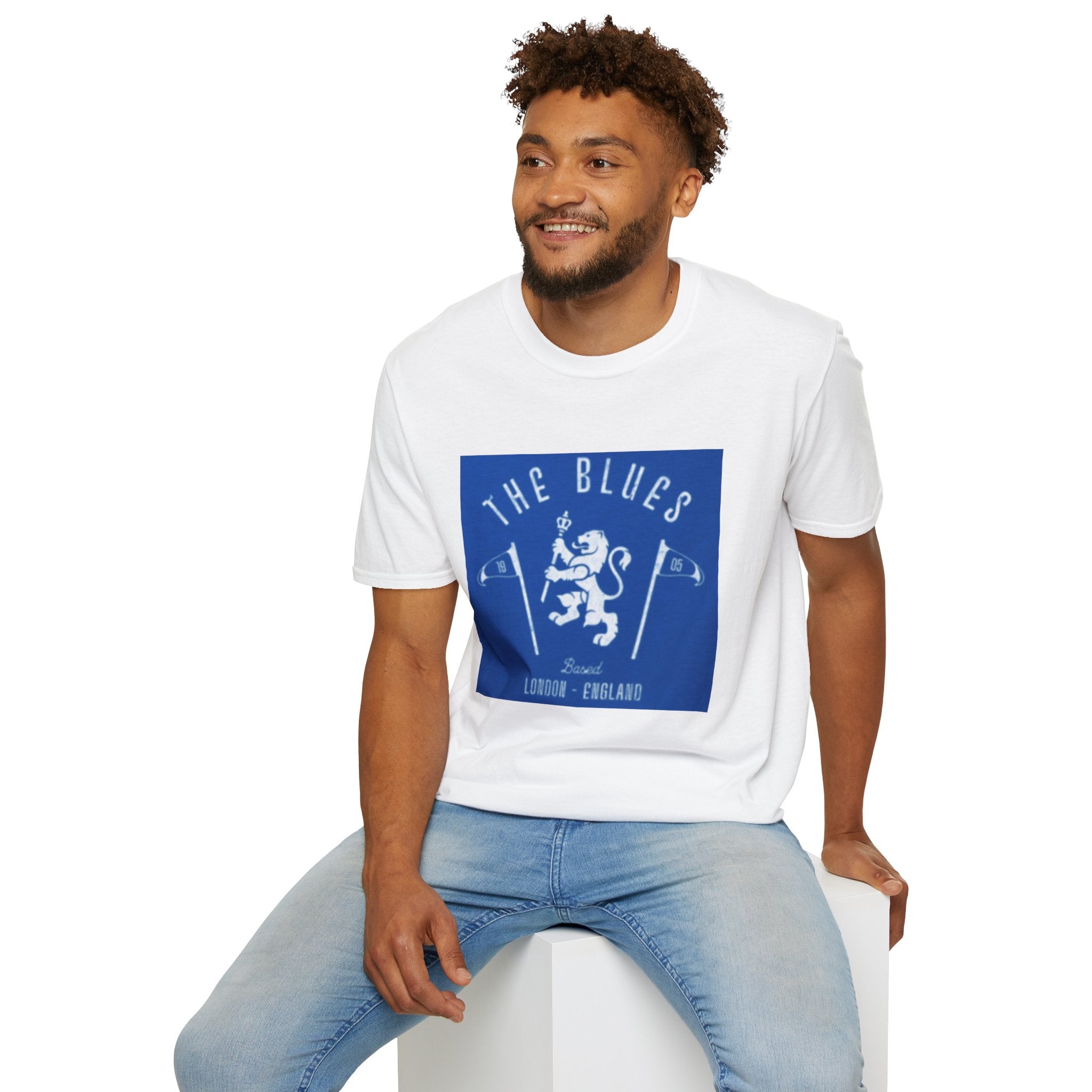 Chelsea Football Club Vintage Graphic Print Tee