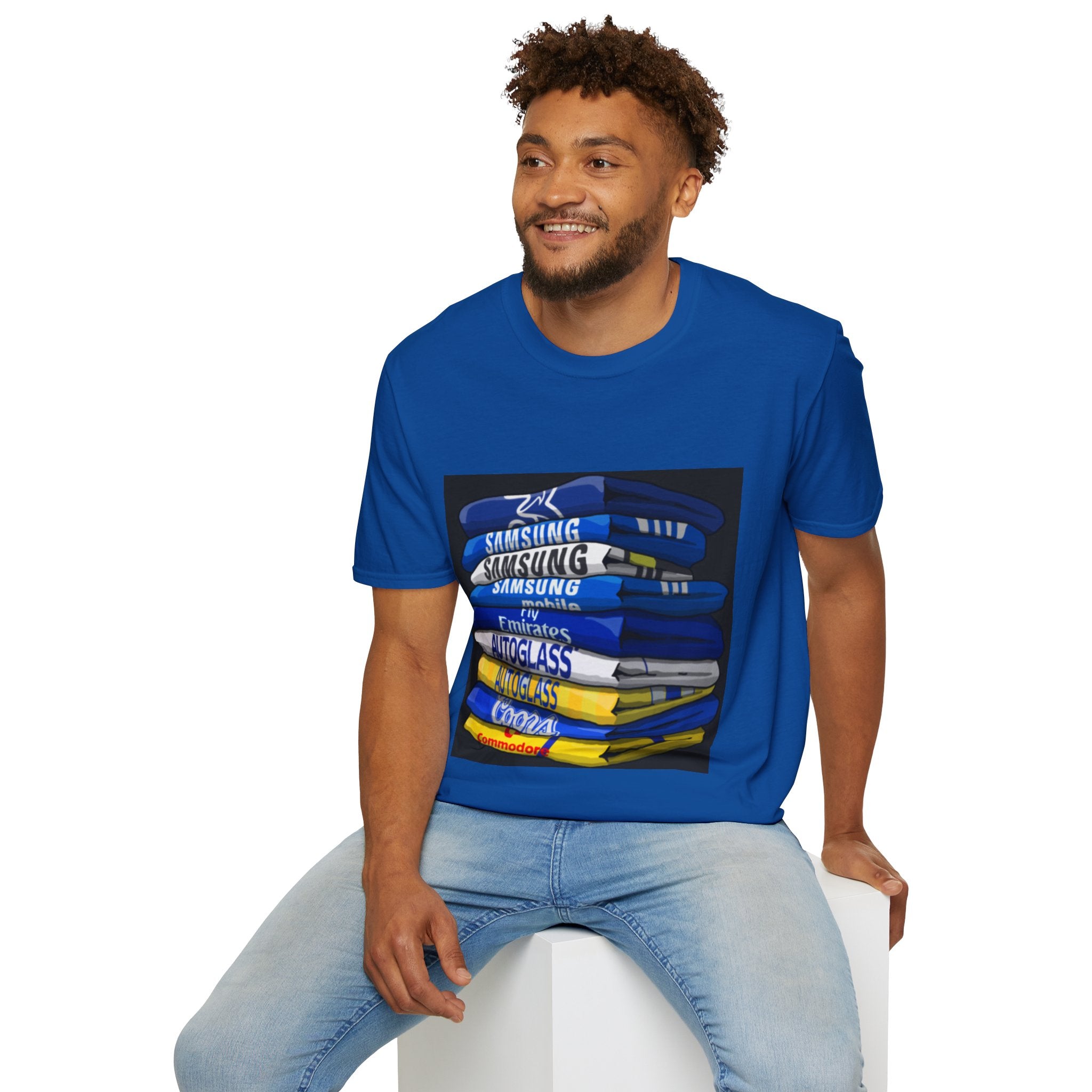 Chelsea Football Club Vintage Football Shirts Graphic Print Tee