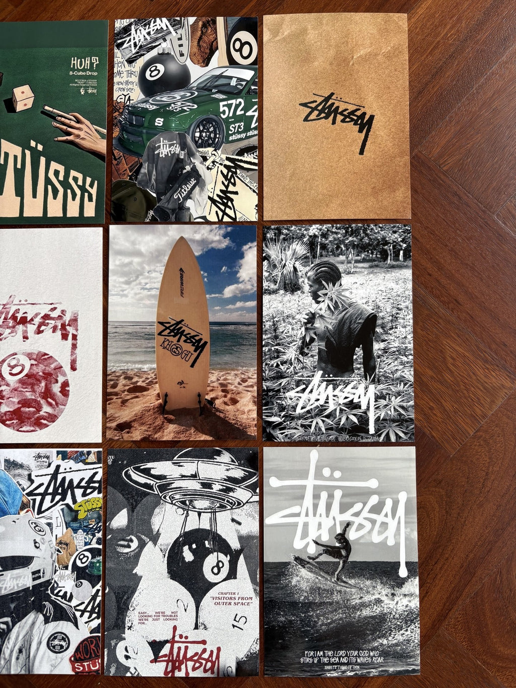 Stussy Streetwear A6 Poster Bundle