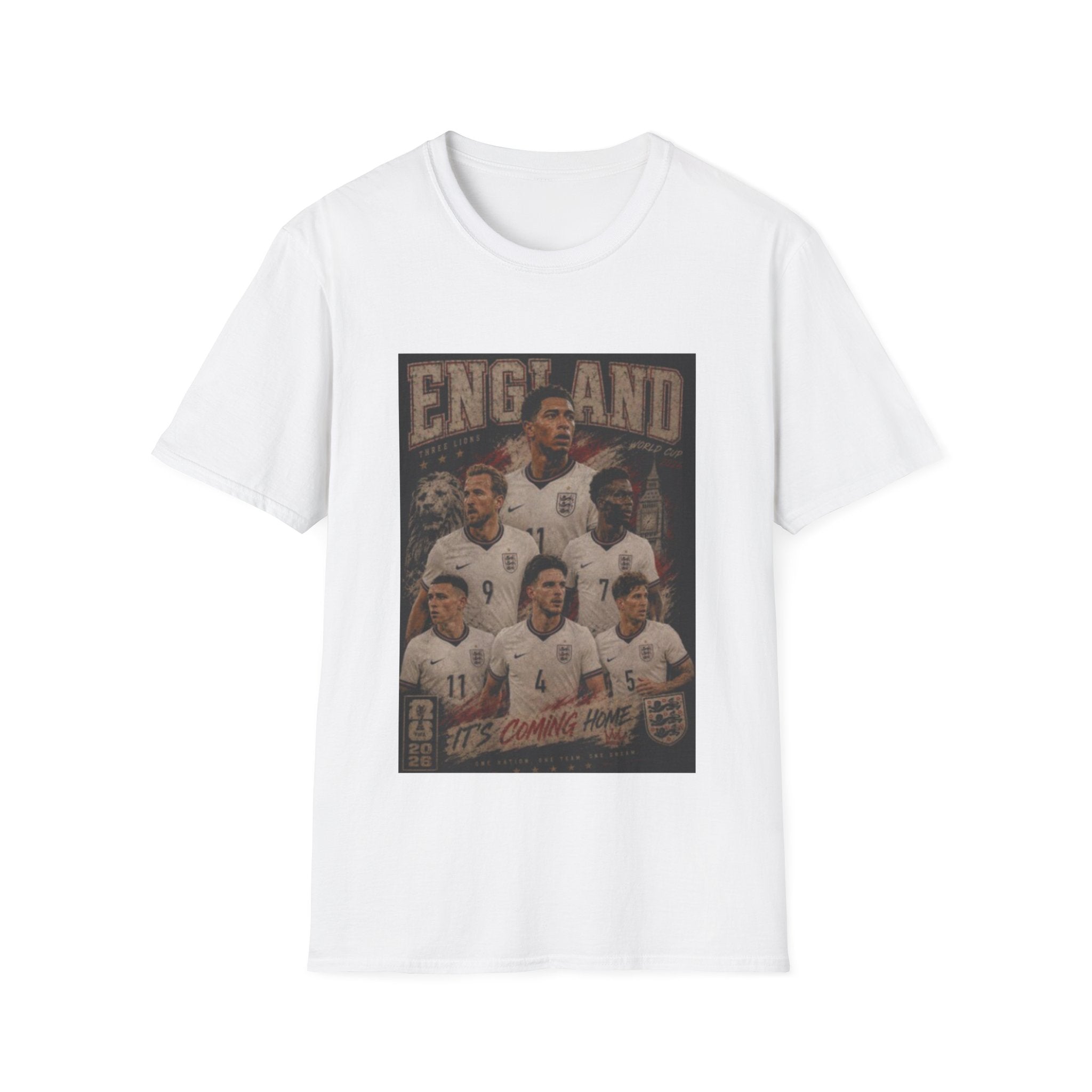 England Football Team Retro T-Shirt