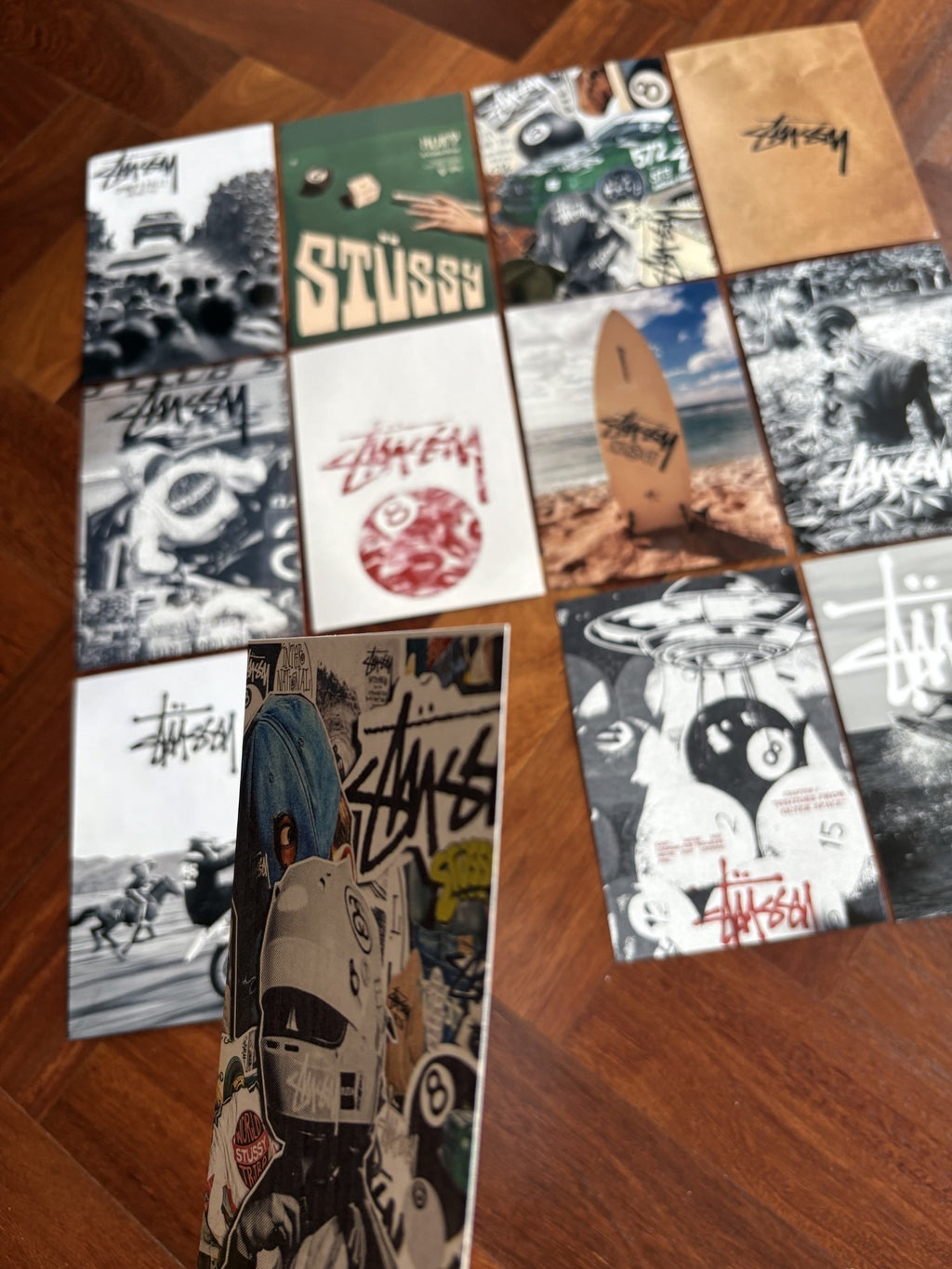Stussy Streetwear A6 Poster Bundle