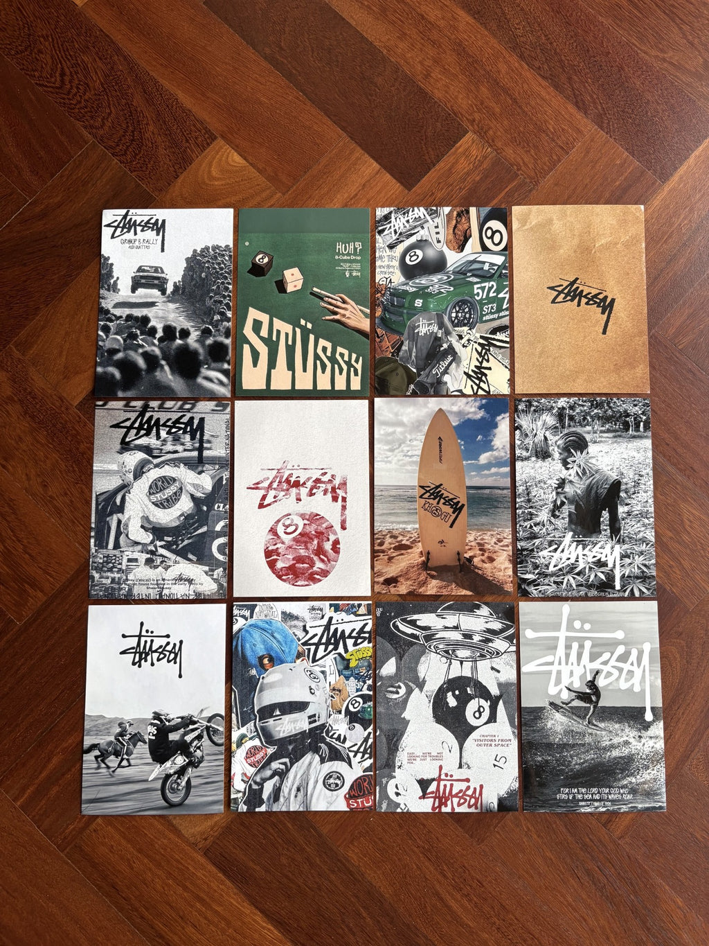 Stussy Streetwear A6 Poster Bundle
