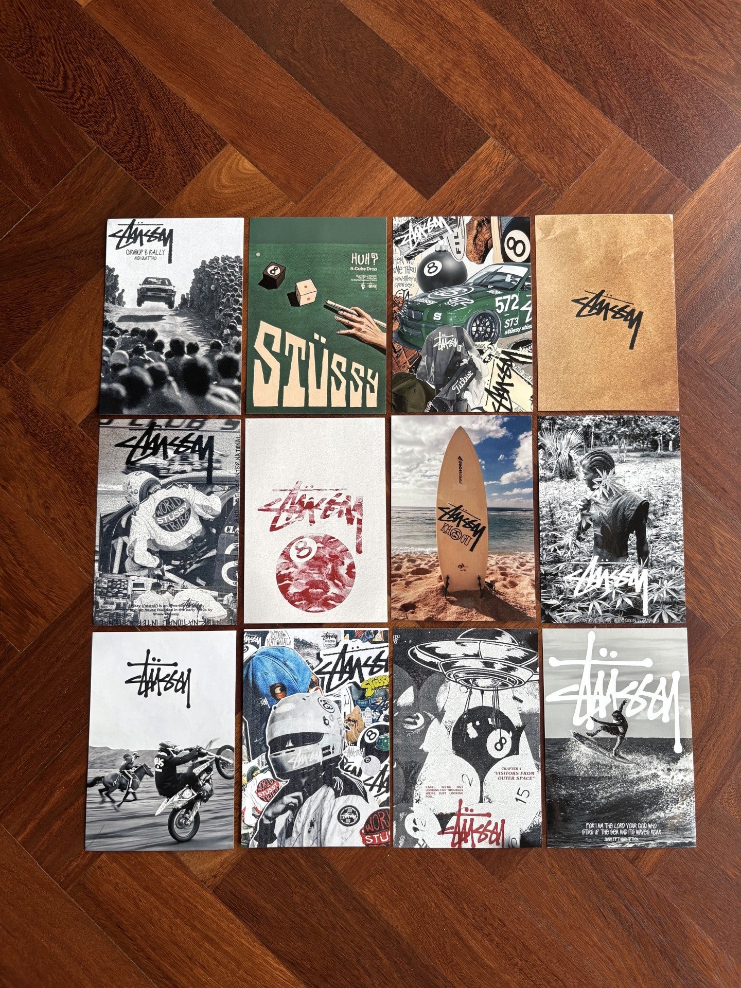 Stussy Streetwear A6 Poster Bundle