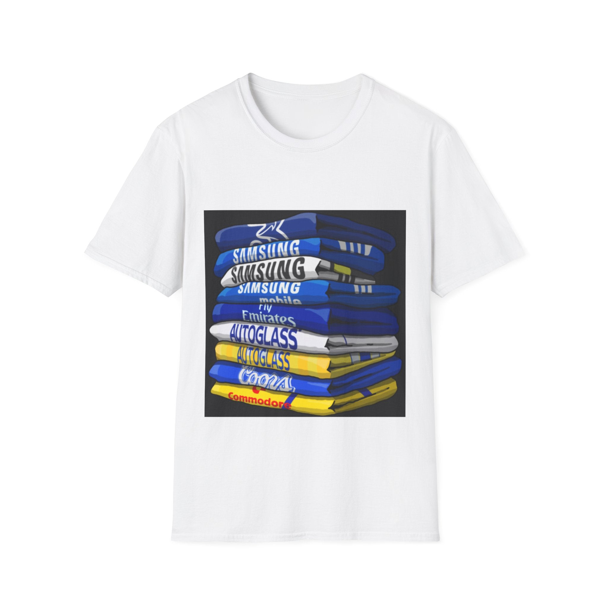 Chelsea Football Club Vintage Football Shirts Graphic Print Tee