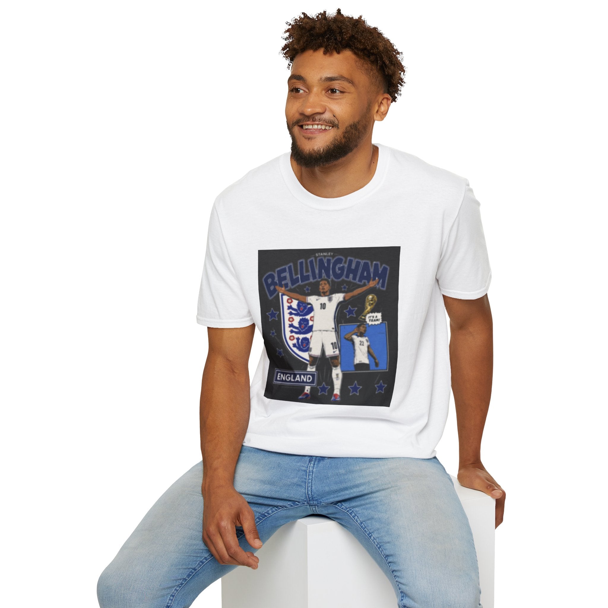 Jude Bellingham England Football Graphic T‑Shirt