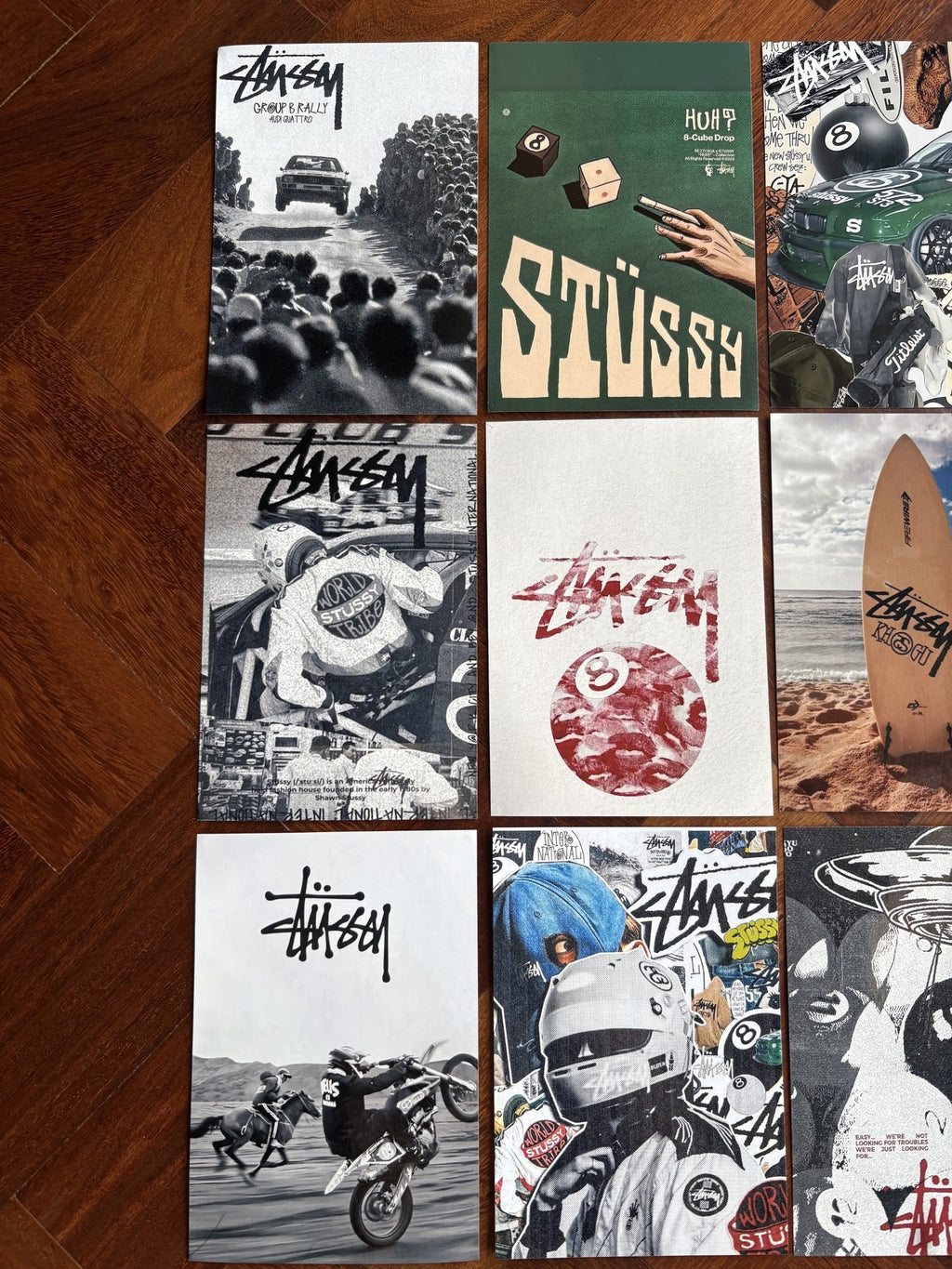 Stussy Streetwear A6 Poster Bundle