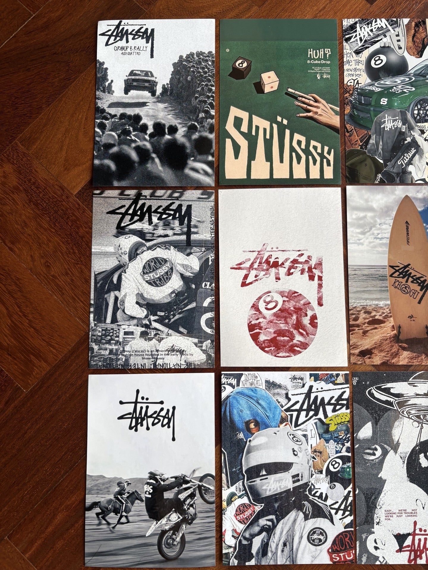 Stussy Streetwear A6 Poster Bundle