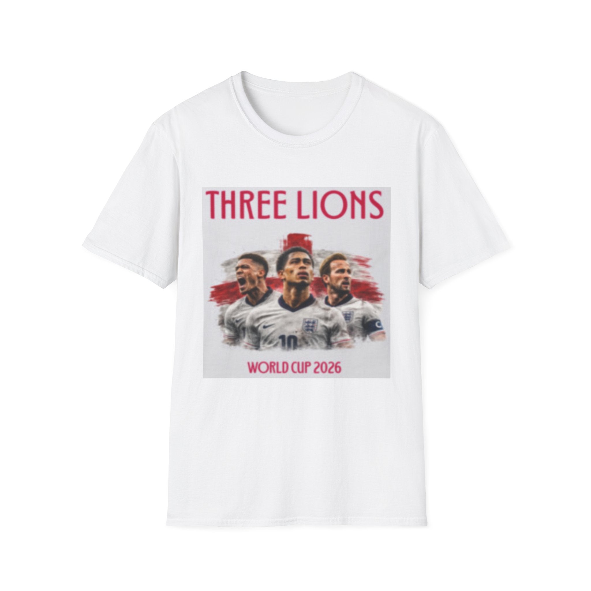 England Football Three Lions Graphic Tshirt